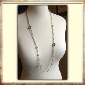 Chiaroscuro Designs Necklace, Swarovski Crystals